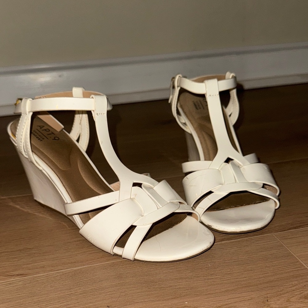 Sassy & Sophisticated Short heeled wedges.